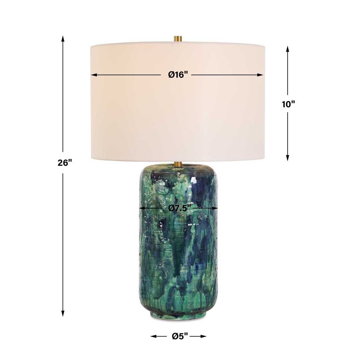 Out Of The Blue Table Lamp - chic table lamp for any room | Image 7 | InSTYLE Home & Rugs