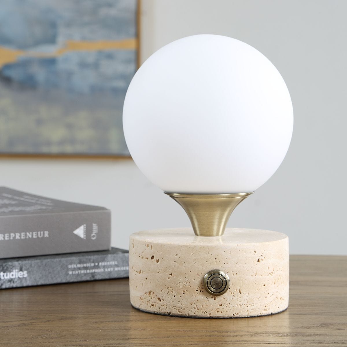 Abril Rechargable Accent Lamp - versatile lighting lamps for any interior style | Image 3 | InSTYLE Home & Rugs