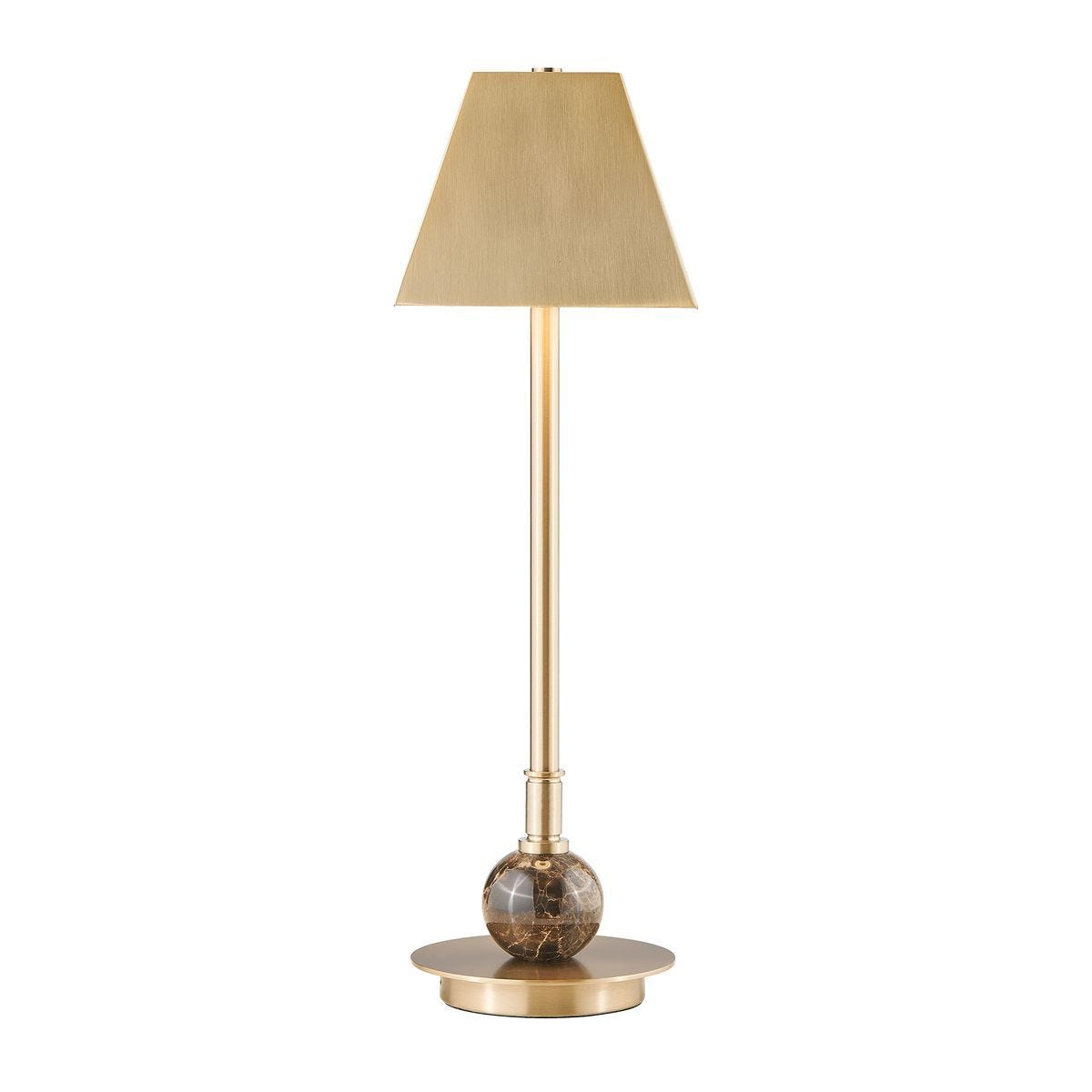 Nichols Rechargeable Accent Lamp, Brown Marble - contemporary lamps for stylish lighting solutions | Image 8 | InSTYLE Home & Rugs