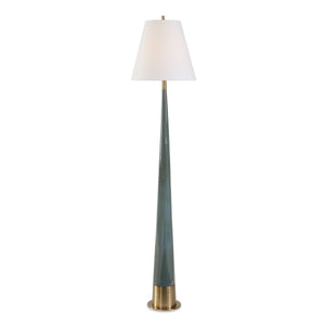 Riccardi Floor Lamp, Blue - perfect lighting for modern homes | Image 2 | InSTYLE Home & Rugs