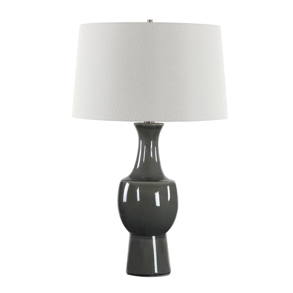 Tennille Table Lamp, Gray - chic table lamp for any room | Image 4 | InSTYLE Home & Rugs