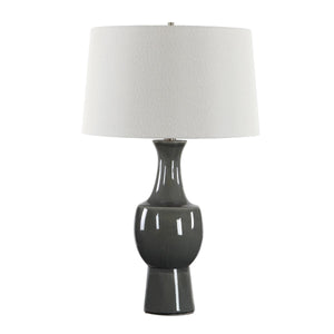 Tennille Table Lamp, Gray - chic table lamp for any room | Image 4 | InSTYLE Home & Rugs