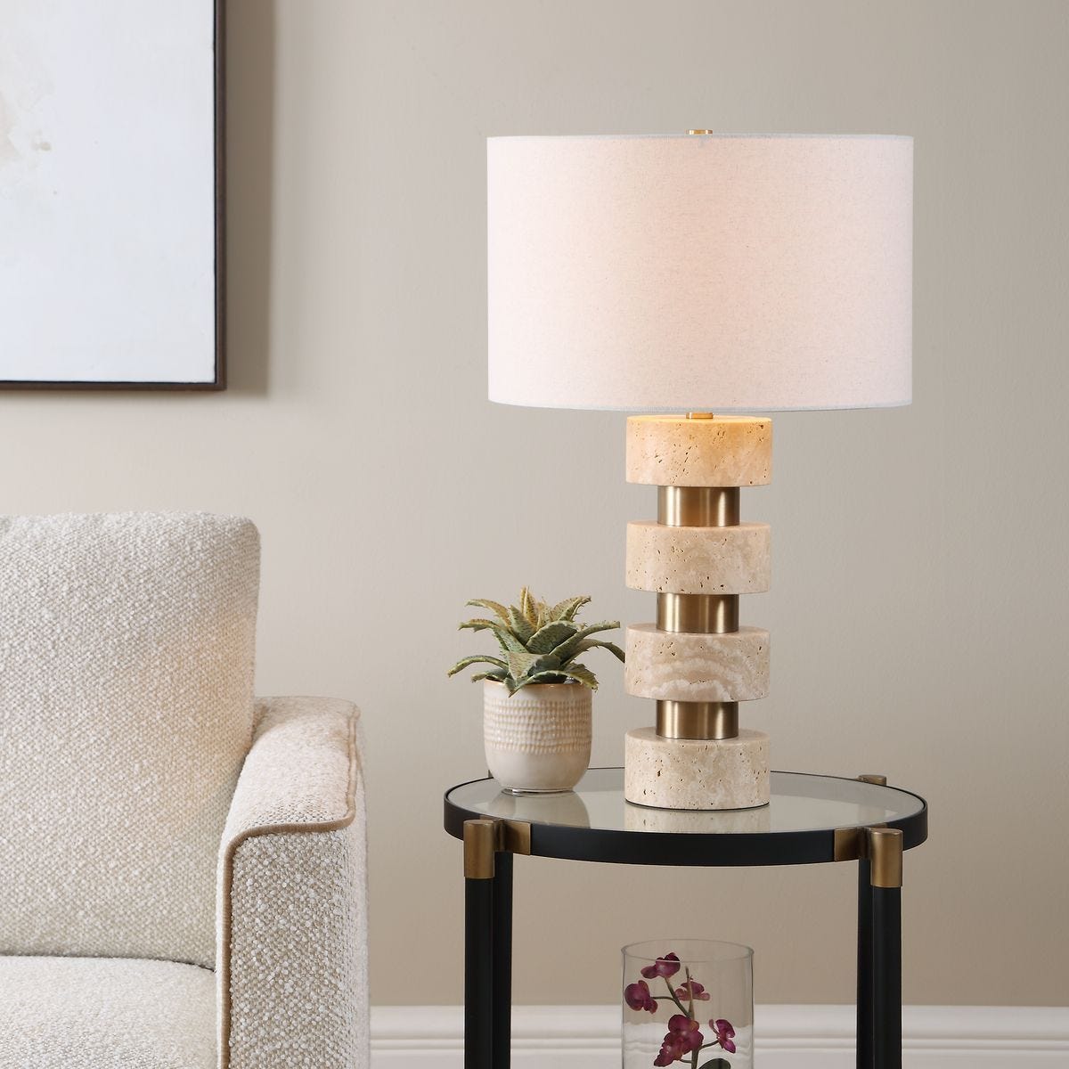 Makani Table Lamp - perfect lighting for modern homes | Image 1 | InSTYLE Home & Rugs