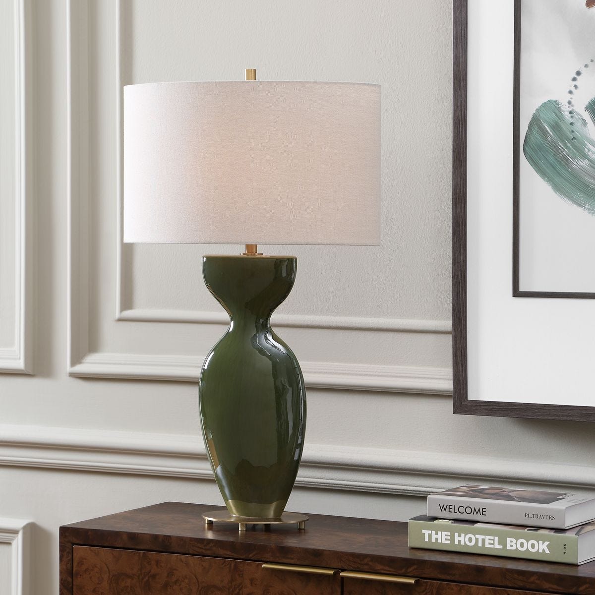 Curhan Table Lamp - perfect lighting for modern homes | Image 1 | InSTYLE Home & Rugs