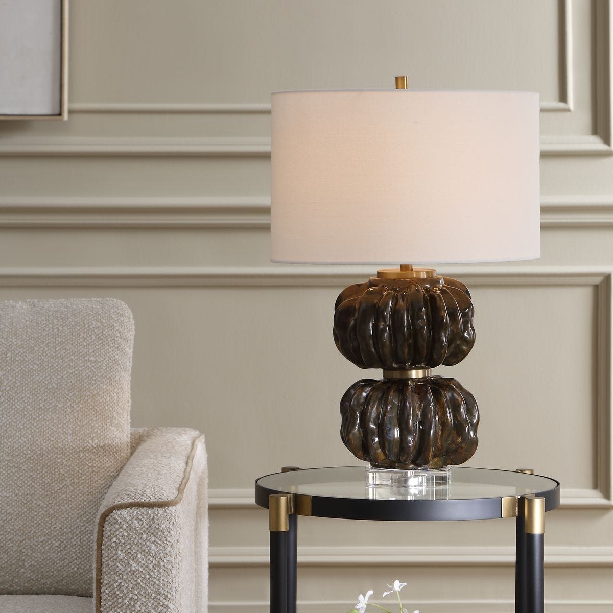 Jaudon Stacked Table Lamp - chic table lamp for any room | Image 1 | InSTYLE Home & Rugs