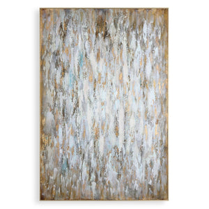 Bright Morning Hand Painted Canvas - bold and creative art for unique interior décor | Image 2 | InSTYLE Home & Rugs