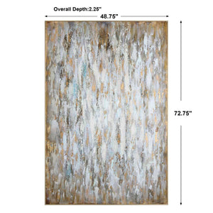Bright Morning Hand Painted Canvas - bold and creative art for unique interior décor | Image 4 | InSTYLE Home & Rugs
