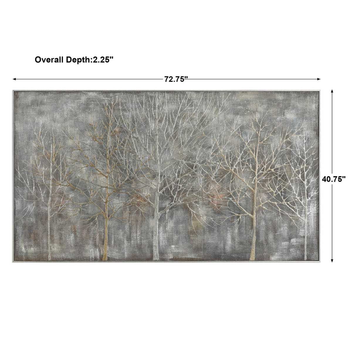 Parkview Hand Painted Canvas - bold and creative art for unique interior décor | Image 4 | InSTYLE Home & Rugs