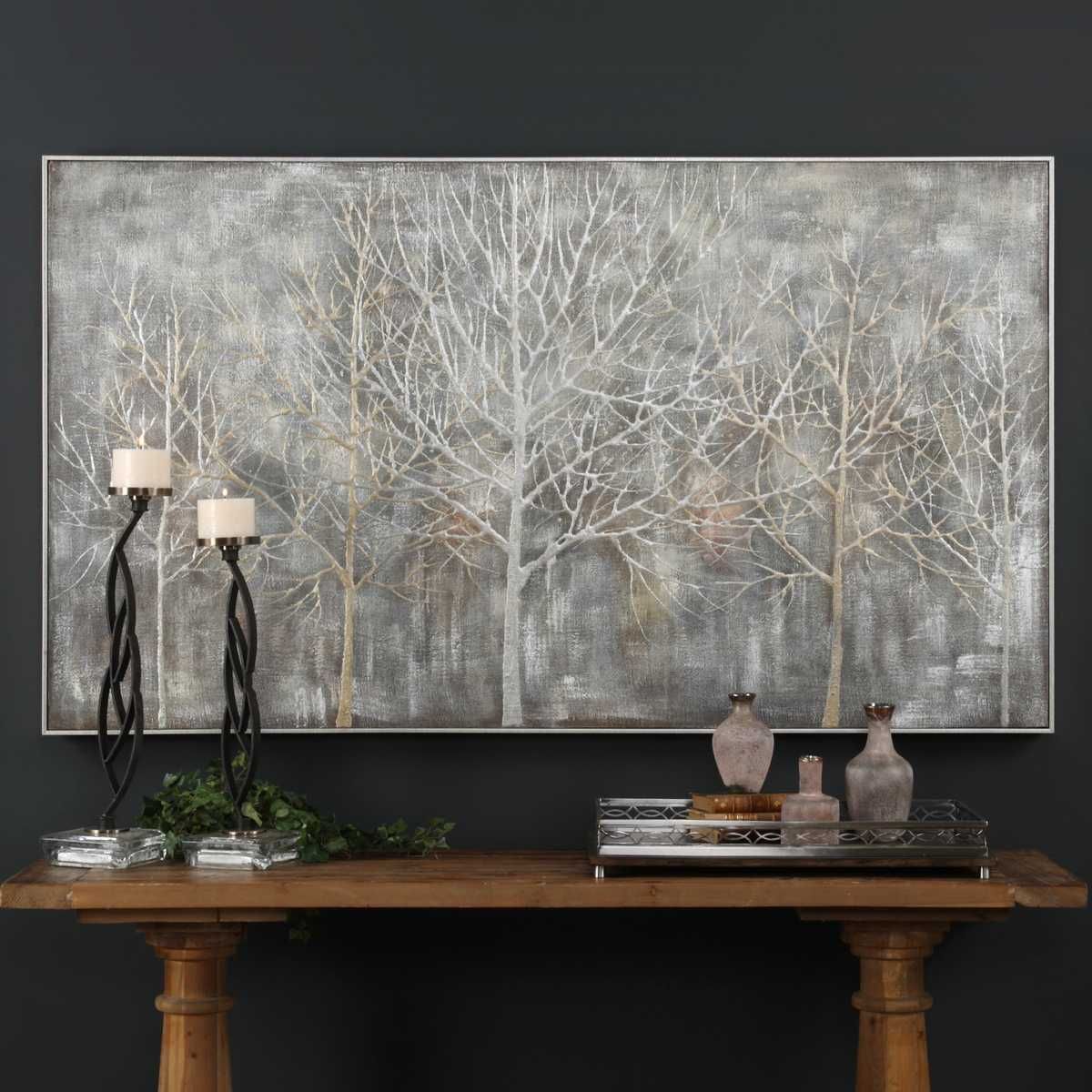 Parkview Hand Painted Canvas - bold and creative art for unique interior décor | Image 1 | InSTYLE Home & Rugs