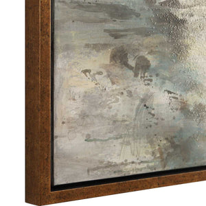 Behind The Falls Hand Painted Canvas - eye-catching art pieces to enhance your home design | Image 3 | InSTYLE Home & Rugs
