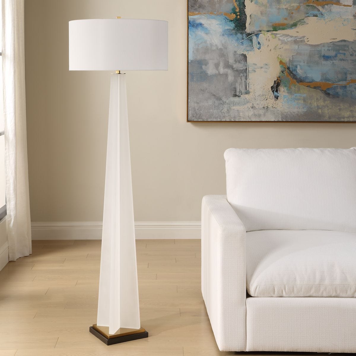Rosin Floor Lamp - perfect lighting for modern homes | Image 3 | InSTYLE Home & Rugs