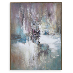 Elevation Hand Painted Canvas - bold and creative art for unique interior décor | Image 2 | InSTYLE Home & Rugs