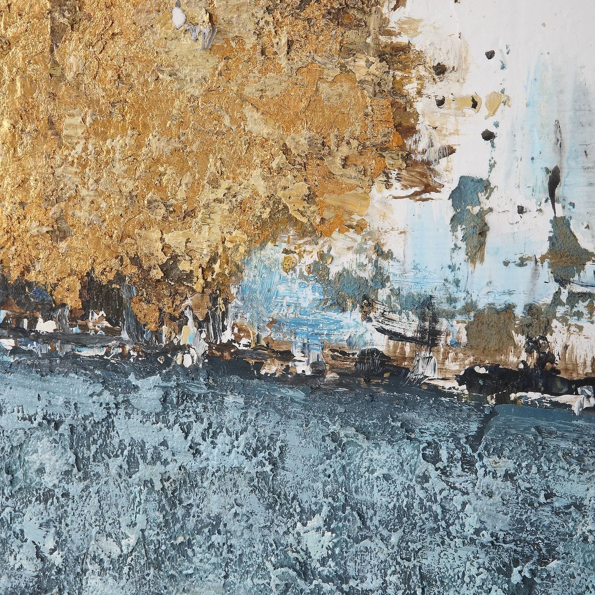 Stacked Against Hand Painted Canvas - bold and creative art for unique interior décor | Image 4 | InSTYLE Home & Rugs