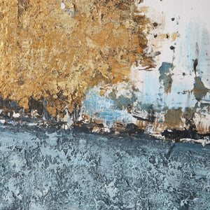 Stacked Against Hand Painted Canvas - bold and creative art for unique interior décor | Image 4 | InSTYLE Home & Rugs