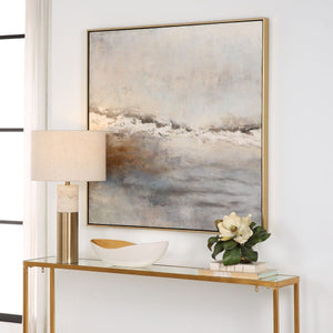 Storm Clouds Hand Painted Canvas - eye-catching art pieces to enhance your home design | Image 6 | InSTYLE Home & Rugs