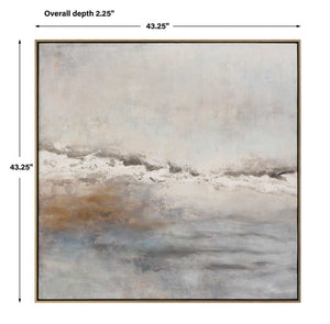 Storm Clouds Hand Painted Canvas - eye-catching art pieces to enhance your home design | Image 7 | InSTYLE Home & Rugs