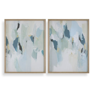 Seabreeze Framed Canvases, S/2 - timeless artwork that brings character to any space | Image 2 | InSTYLE Home & Rugs