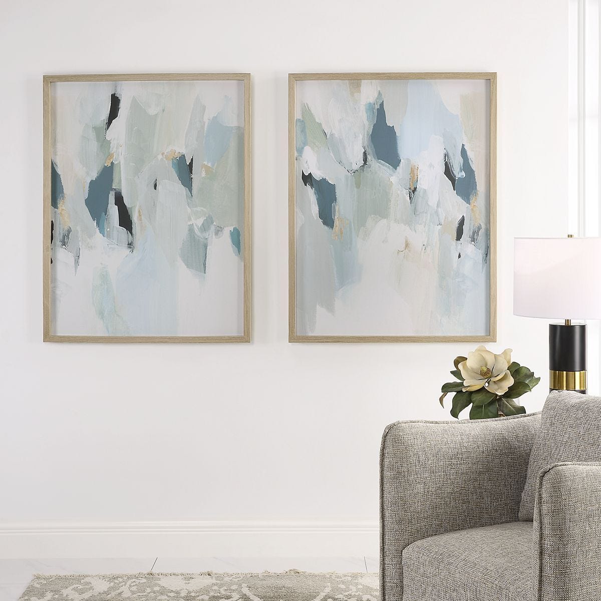 Seabreeze Framed Canvases, S/2 - timeless artwork that brings character to any space | Image 1 | InSTYLE Home & Rugs