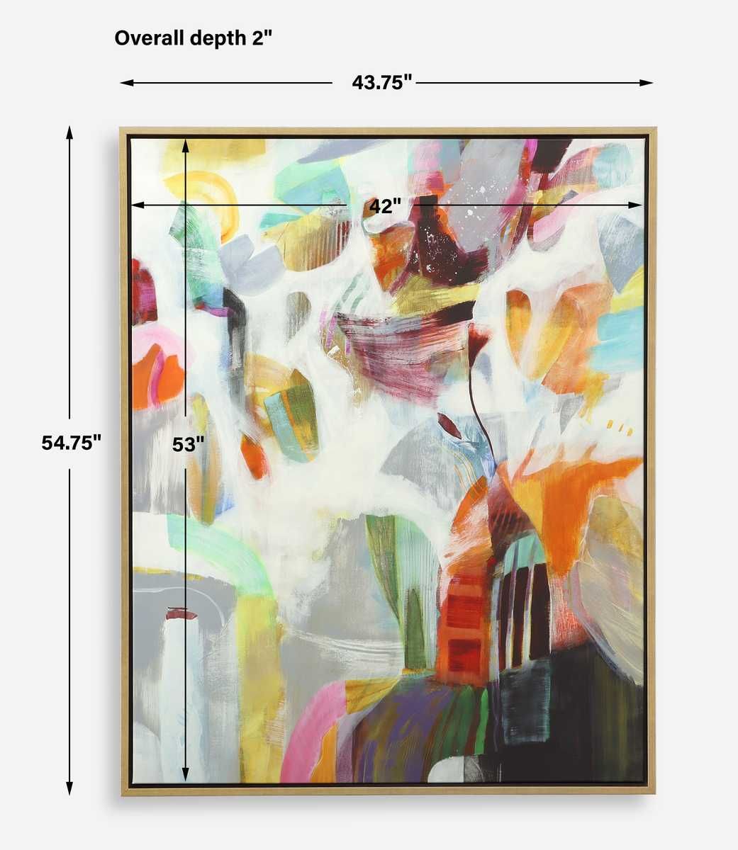 Renewal Framed Canvas - bold and creative art for unique interior décor | Image 6 | InSTYLE Home & Rugs