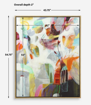 Renewal Framed Canvas - bold and creative art for unique interior décor | Image 6 | InSTYLE Home & Rugs