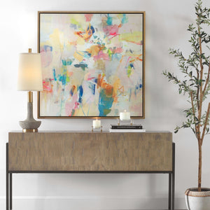 Party Time Framed Canvas - bold and creative art for unique interior décor | Image 1 | InSTYLE Home & Rugs