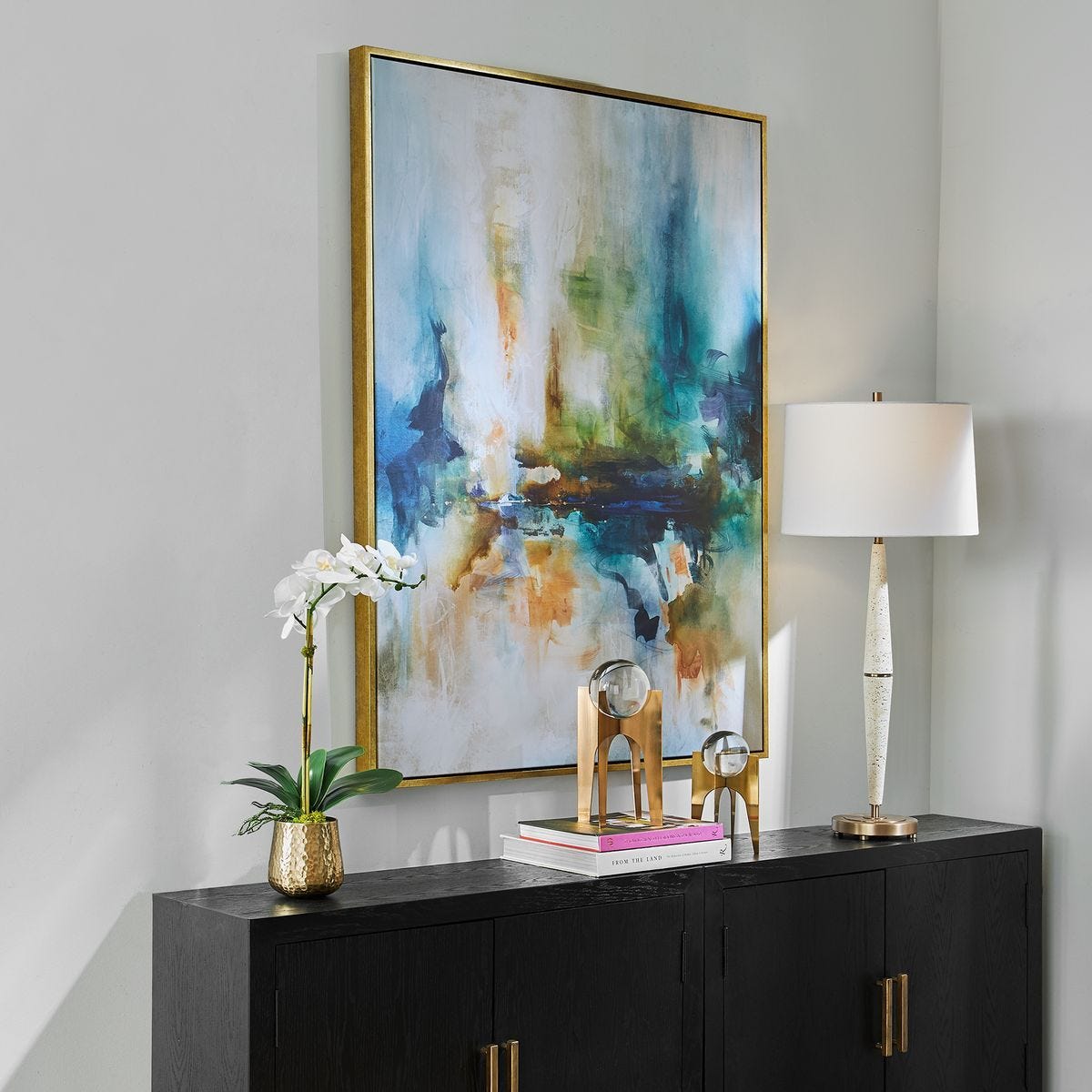 Excursion Framed Canvas - bold and creative art for unique interior décor | Image 3 | InSTYLE Home & Rugs