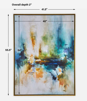 Excursion Framed Canvas - bold and creative art for unique interior décor | Image 5 | InSTYLE Home & Rugs