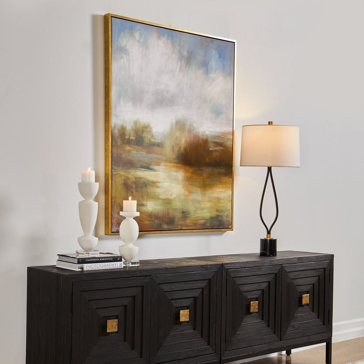 John's Field Framed Canvas - timeless artwork that brings character to any space | Image 3 | InSTYLE Home & Rugs