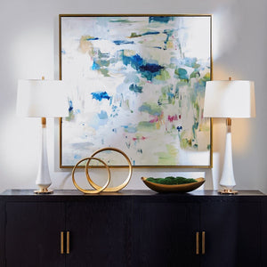 Abstract Reflections Framed Canvas - bold and creative art for unique interior décor | Image 1 | InSTYLE Home & Rugs