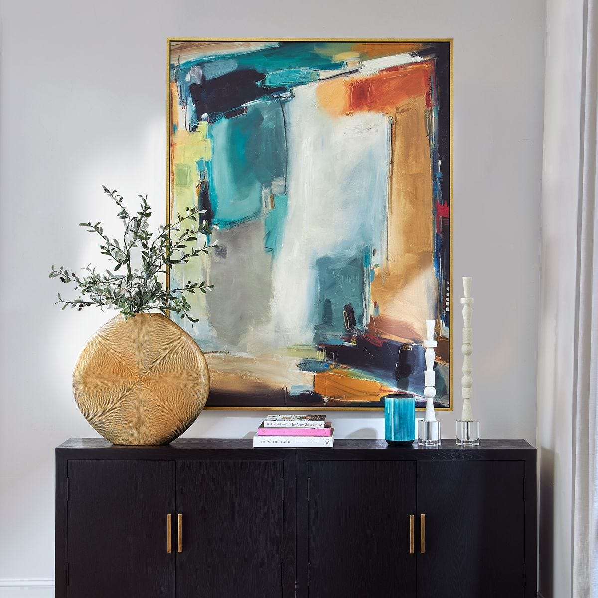 Painters High Revisited Framed Canvas - timeless artwork that brings character to any space | Image 1 | InSTYLE Home & Rugs