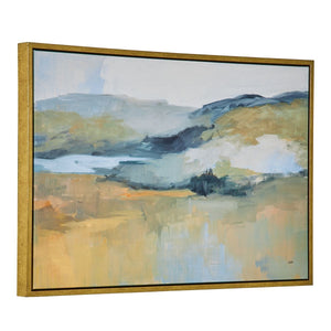 Folded Hills Framed Canvas - eye-catching art pieces to enhance your home design | Image 4 | InSTYLE Home & Rugs