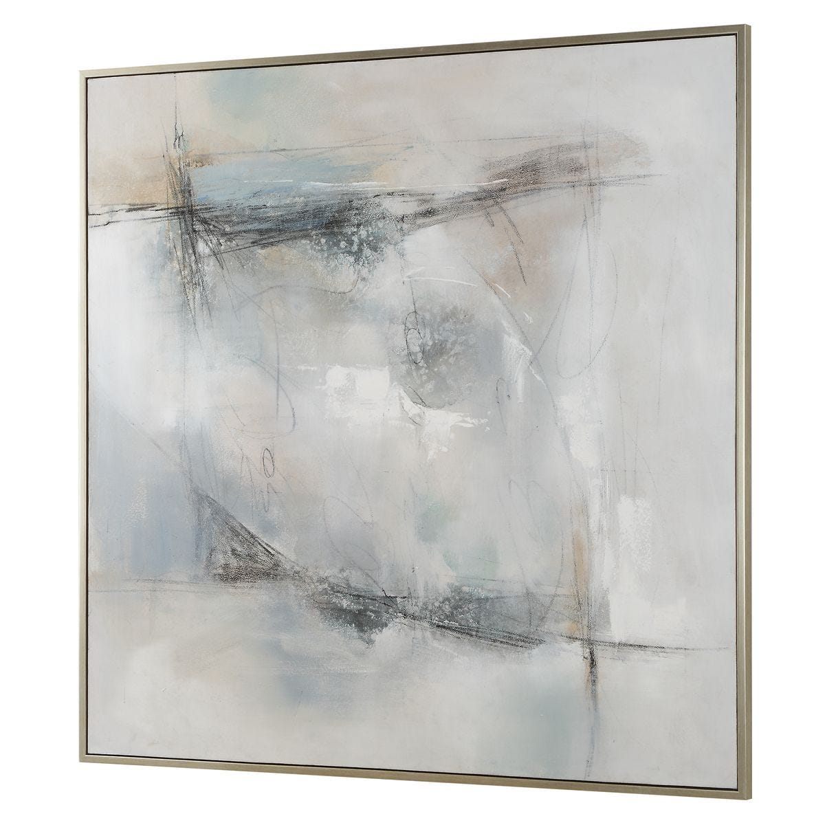 Contort Hand Painted Canvas - eye-catching art pieces to enhance your home design | Image 4 | InSTYLE Home & Rugs
