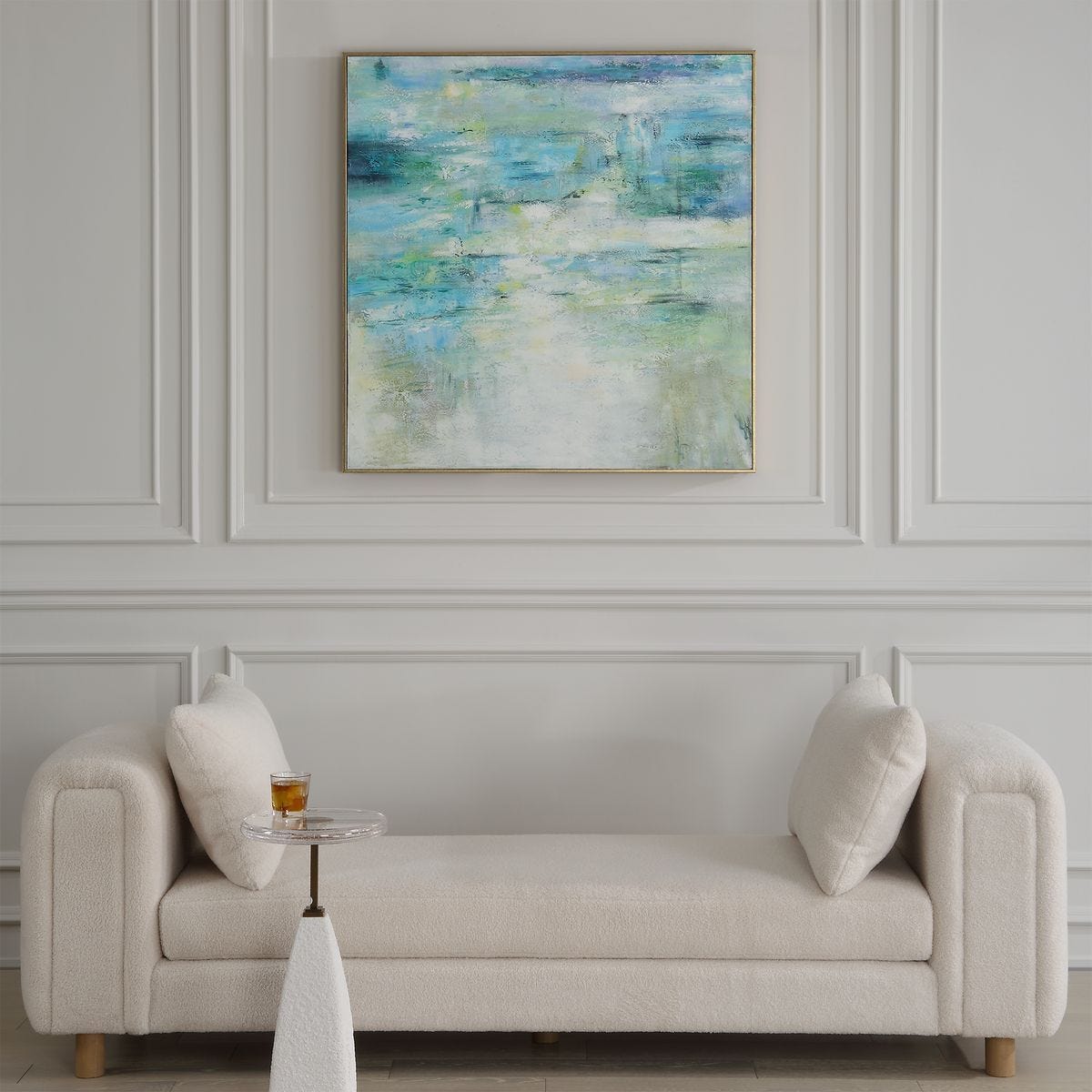 Blissful Hand Painted Canvas - bold and creative art for unique interior décor | Image 3 | InSTYLE Home & Rugs