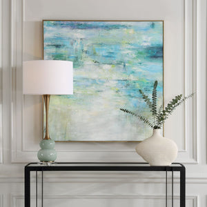 Blissful Hand Painted Canvas - bold and creative art for unique interior décor | Image 1 | InSTYLE Home & Rugs