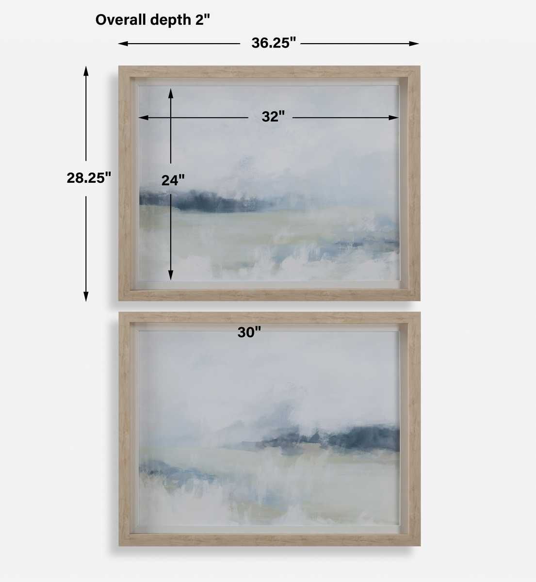 Breezy Vista Framed Prints, S/2 - timeless artwork that brings character to any space | Image 7 | InSTYLE Home & Rugs