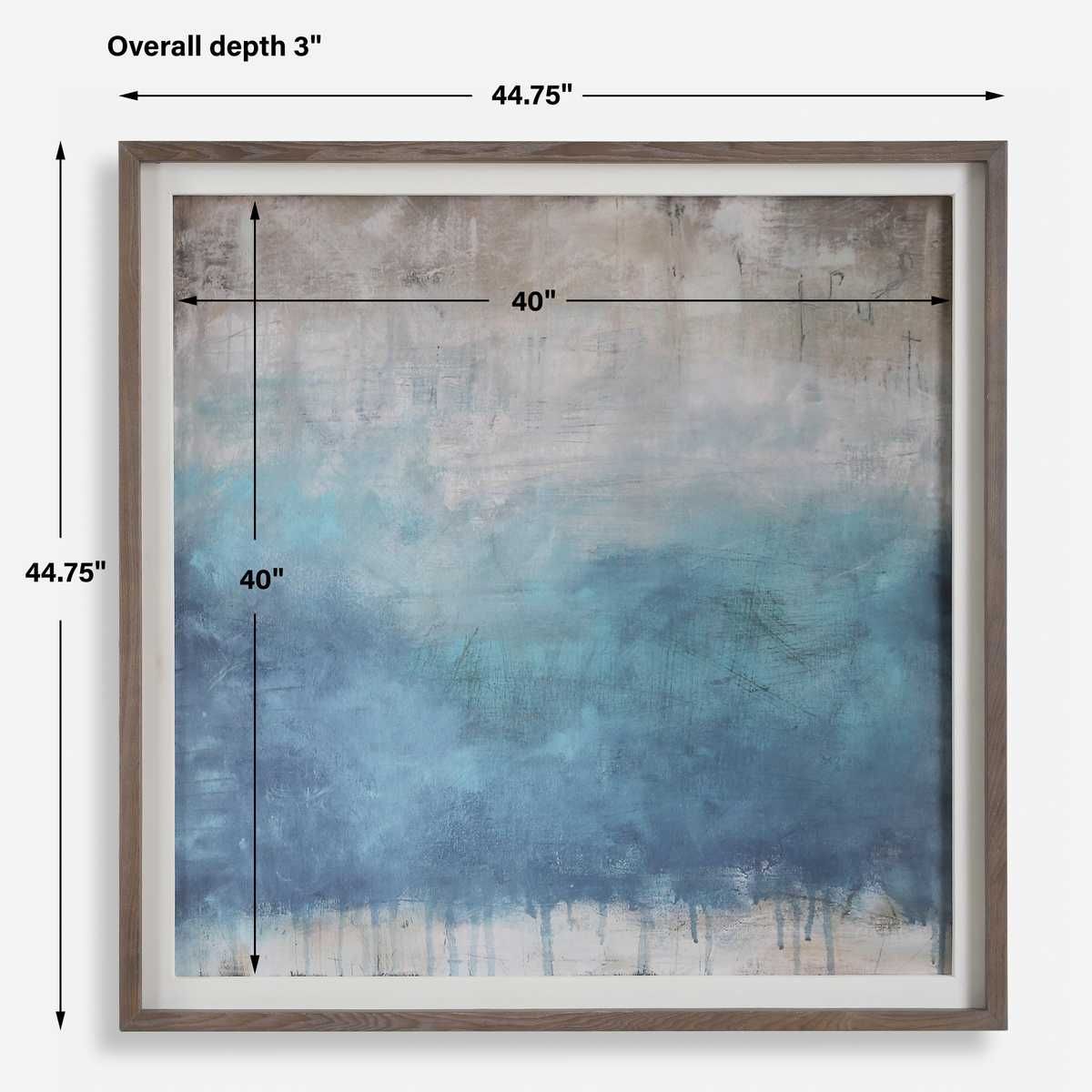 Serenity Paused Framed Print - timeless artwork that brings character to any space | Image 7 | InSTYLE Home & Rugs