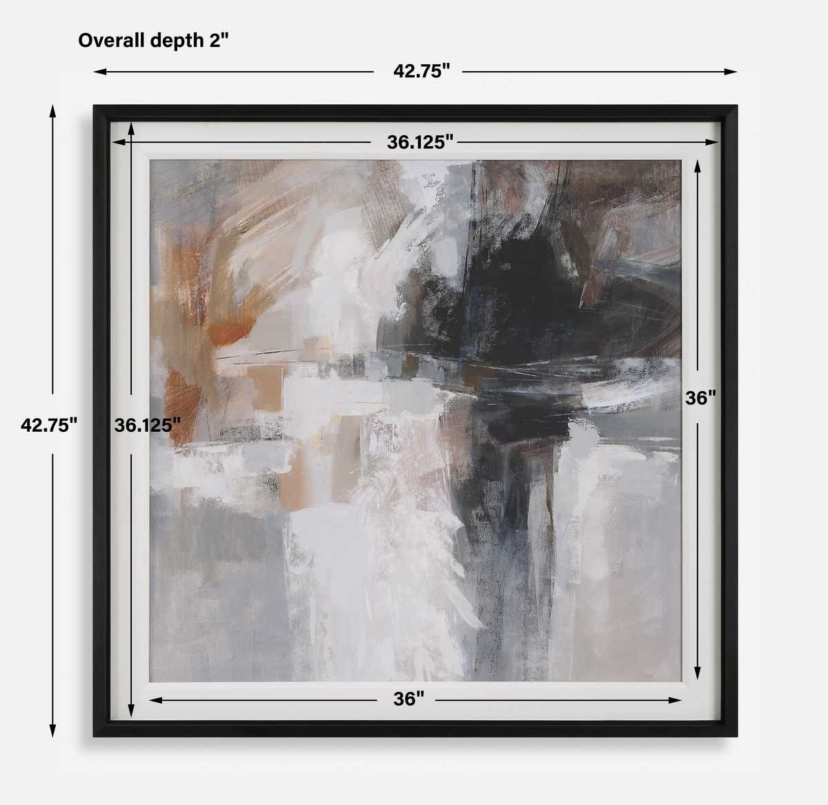 Wings Neutral Framed Print - eye-catching art pieces to enhance your home design | Image 7 | InSTYLE Home & Rugs