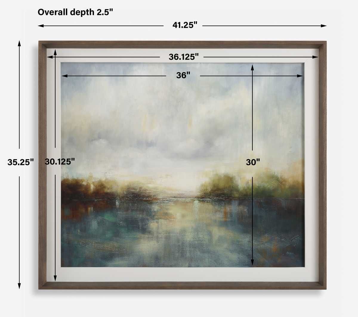 Blue Reverie Framed Print - timeless artwork that brings character to any space | Image 8 | InSTYLE Home & Rugs
