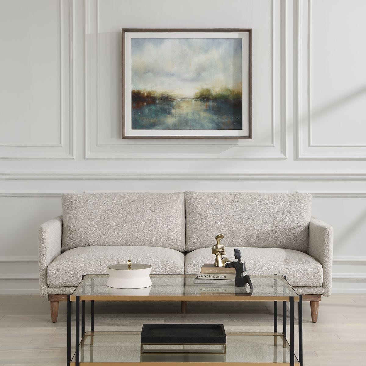 Blue Reverie Framed Print - timeless artwork that brings character to any space | Image 5 | InSTYLE Home & Rugs