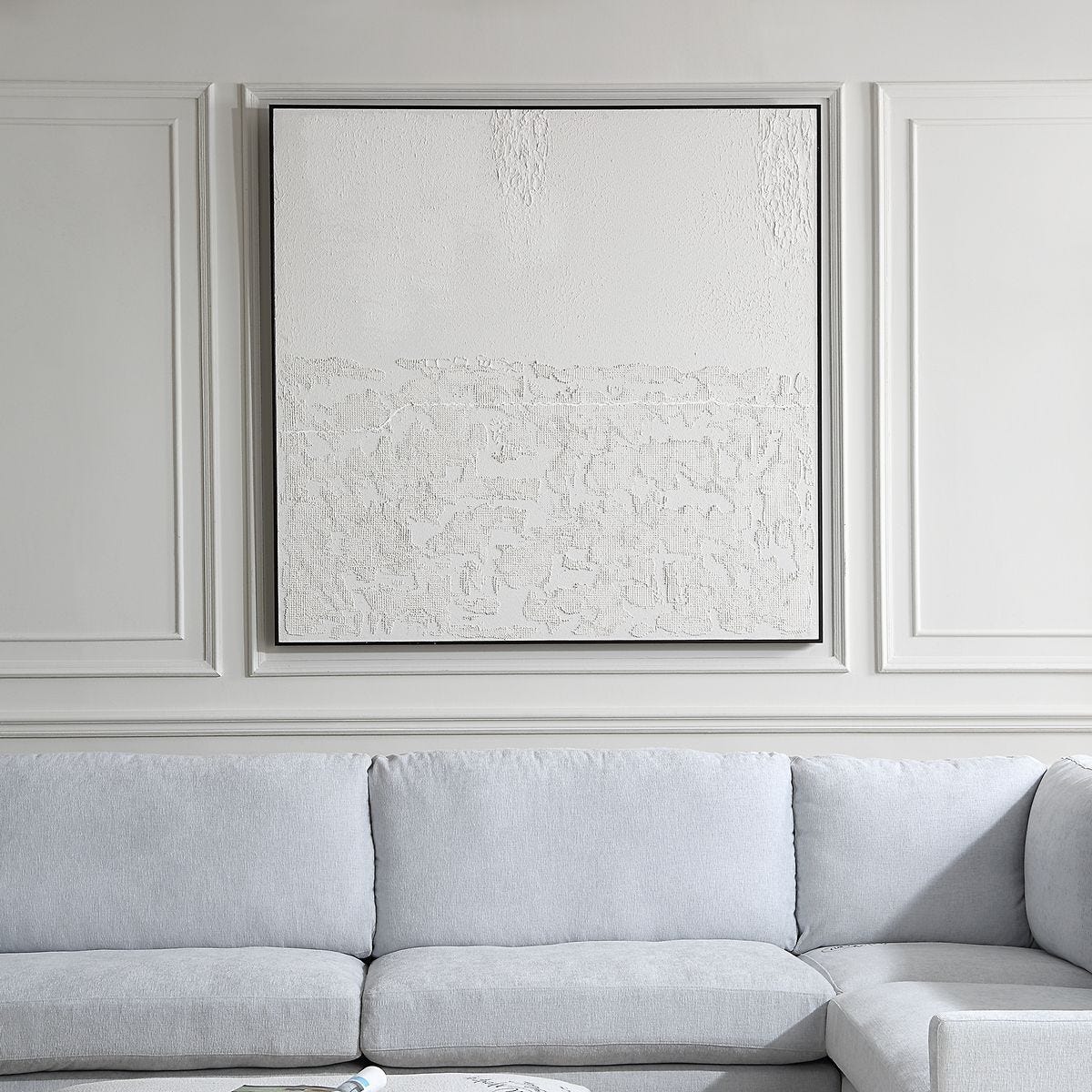 Below The Surface Hand Painted Canvas - timeless artwork that brings character to any space | Image 1 | InSTYLE Home & Rugs