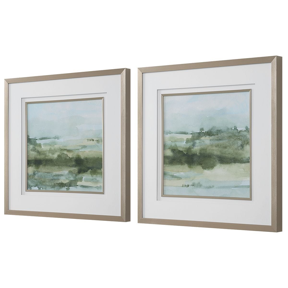 Soft Sage Framed Prints, S/2 - eye-catching art pieces to enhance your home design | Image 4 | InSTYLE Home & Rugs