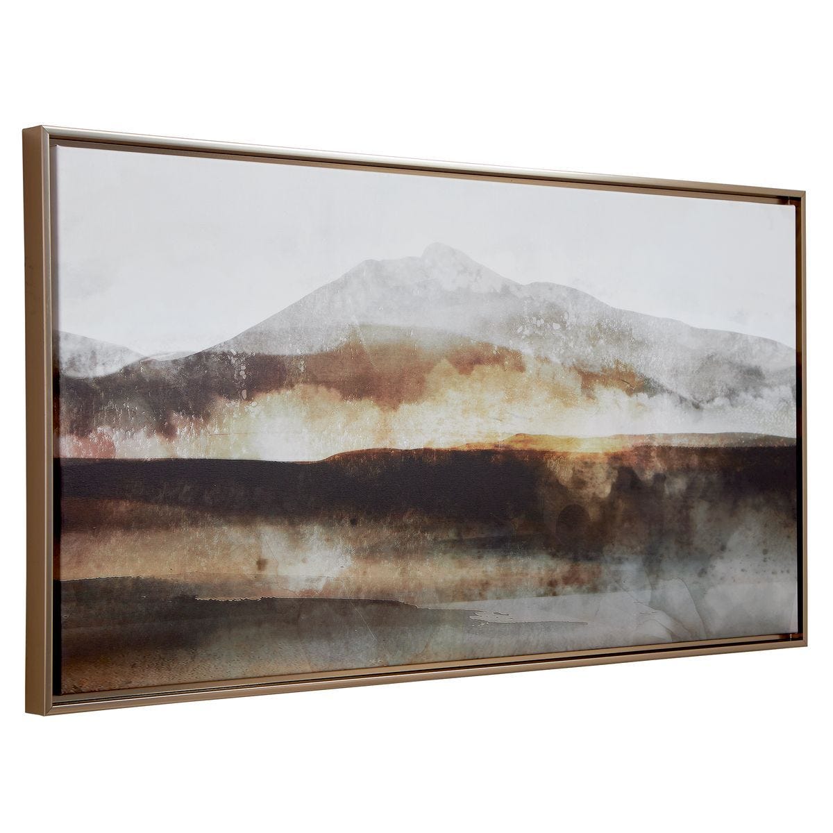 Splash Of Land Framed Canvas - eye-catching art pieces to enhance your home design | Image 3 | InSTYLE Home & Rugs