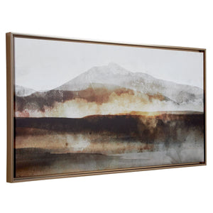 Splash Of Land Framed Canvas - eye-catching art pieces to enhance your home design | Image 3 | InSTYLE Home & Rugs
