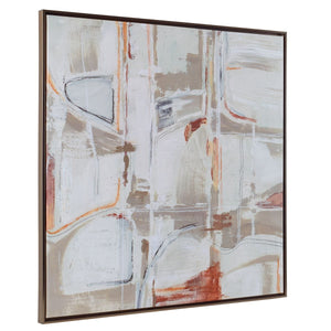 Neutral Nirvana Framed Canvas - timeless artwork that brings character to any space | Image 4 | InSTYLE Home & Rugs