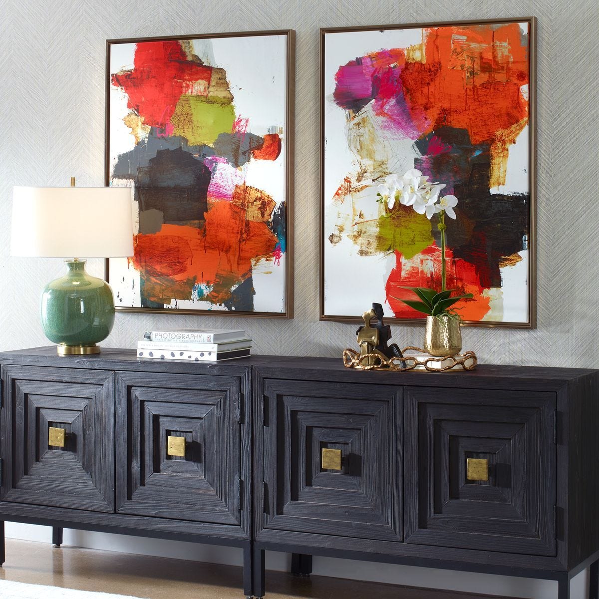 Tried and True Framed Canvases, S/2 - eye-catching art pieces to enhance your home design | Image 3 | InSTYLE Home & Rugs