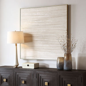 Walking The Line Hand Painted Canvas - timeless artwork that brings character to any space | Image 3 | InSTYLE Home & Rugs