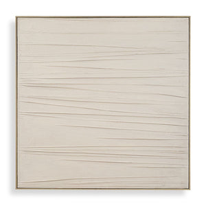 Walking The Line Hand Painted Canvas - timeless artwork that brings character to any space | Image 2 | InSTYLE Home & Rugs