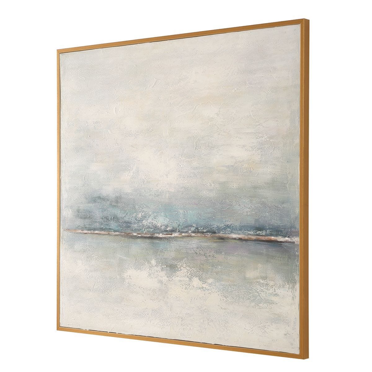 Foggy Morning Hand Painted Canvas - bold and creative art for unique interior décor | Image 4 | InSTYLE Home & Rugs