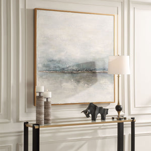 Foggy Morning Hand Painted Canvas - bold and creative art for unique interior décor | Image 3 | InSTYLE Home & Rugs