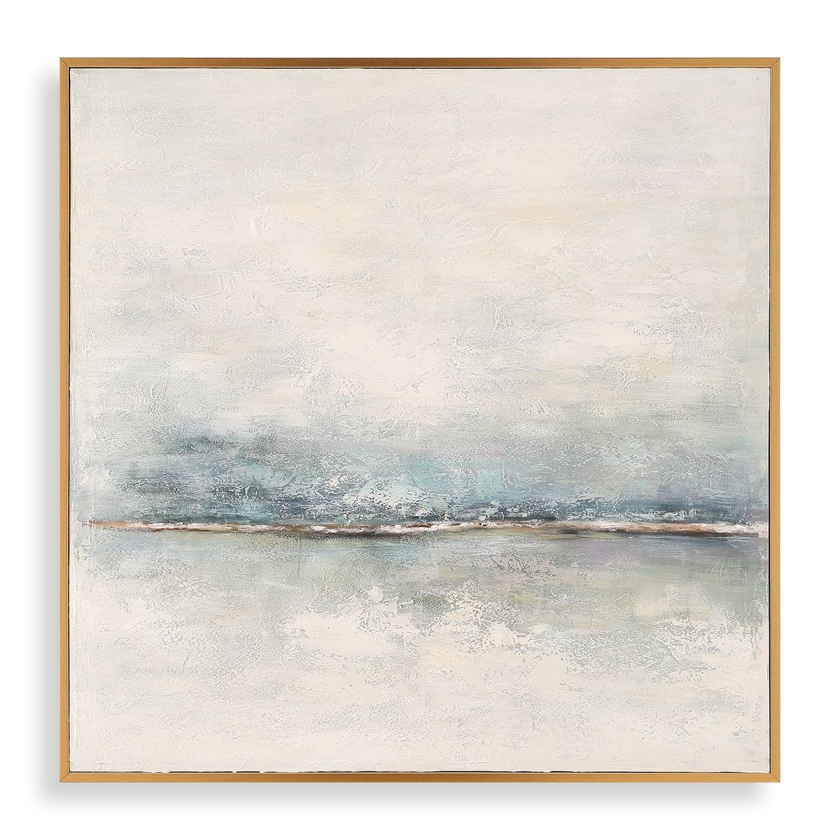 Foggy Morning Hand Painted Canvas - bold and creative art for unique interior décor | Image 2 | InSTYLE Home & Rugs